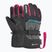 Rękawice narciarskie dziecięce Reusch Rocket GORE-TEX black/black melange/pink glo