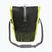 Sakwy rowerowe na bagażnik VAUDE Aqua Back Print Single 24 l black/ bright green