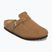 Klapki BIRKENSTOCK Boston Suede Leather dark tea