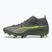 Buty piłkarskie męskie PUMA Ultra 5 Match+ FG/AG matte aged silver/yellow alert/puma aged silver