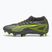 Buty piłkarskie męskie PUMA Ultra 5 Play+ FG/AG matte aged silver/yellow alert/puma aged silver