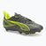 Buty piłkarskie dziecięce PUMA Ultra 5 Play FG/AG Jr matte aged silver/yellow alert/puma aged silver