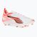 Buty piłkarskie dziecięce PUMA Ultra 5 Pro FG/AG Jr puma white/puma black/glowing red