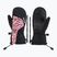 Rękawice narciarskie dziecięce ZIENER Lavalino-Z Aquashield AW Mitten black/red leo