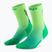 Skarpety kompresyjne męskie CEP Run Edt. Gradient Mid Cut Compression 5.0 green/lime fade