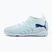 Buty piłkarskie dziecięce PUMA Future 9 Match TT + Mid Jr icy blue/puma white/blue jewel