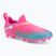Buty piłkarskie dziecięce PUMA Future 9 Match LL FG/AG Jr poison pink/puma wht/sun stream/bright aqua/puma blk