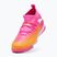 Buty piłkarskie dziecięce PUMA Future 9 Match TT + Mid Jr poison pink/puma wht/sun stream/bright aqua/puma blk