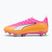 Buty piłkarskie dziecięce PUMA Ultra 6 Play FG/AG Jr poison pink/puma wht/sun stream/bright aqua/puma blk