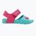 Sandały dziecięce Kangaroos KangaSwim II ocean/daisy pink