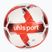 Piłka do piłki nożnej uhlsport Attack Addglue white/red/silver rozmiar 4