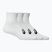 Skarpety ASICS Quarter 3 pary brilliant white