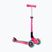 Hulajnoga trójkołowa dziecięca Globber Junior Foldable Lights deep pink