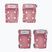 Zestaw ochraniaczy dziecięcych Globber Toddler deep pastel pink/shapes