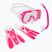 Zestaw do nurkowania dziecięcy TUSA Mini-Kleio UC-0201 pink
