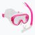 Zestaw do nurkowania dziecięcy TUSA Kleio Mini Fit pink