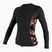 Longsleeve do pływania damski O'Neill Side Print Rash Guard black/flo