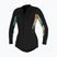 Pianka do pływania damska O'Neill Bahia 2/1 mm Front Zip Short Spring black/mikah floral/black