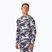 Bluza termoaktywna męska Surfanic Bodyfit Limited Edition Crew Neck white out print
