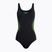 Strój pływacki jednoczęściowy damski Speedo Placement Muscleback black/tile/atomic lime