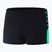 Bokserki pływackie męskie Speedo Boom Logo Splice black/fake green