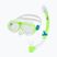 Zestaw do snorkelingu dziecięcy Speedo Adventure green gecko/clear