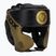 Kask bokserski RDX L1 Mark Pro Cheek Boxing Training Head Guard golden
