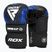Rękawice grapplingowe RDX IMMAF Approved Shooted Grappling blue