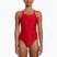 Strój pływacki jednoczęściowy damski Nike Solid Racerback university red