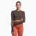 Top treningowy longsleeve damski Gymshark Vital Seamless Crop Top penny brown marl