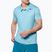Koszulka polo tenisowa męska Mizuno Charge Shadow Polo blue glow