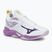 Buty do siatkówki damskie Mizuno Wave Dimension white/patrician purple/quince