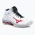 Buty do siatkówki Mizuno Wave Voltage 2 Mid white/salsa/black