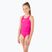 Strój pływacki jednoczęściowy dziecięcy Nike Essential Racerback pink prime