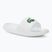Klapki męskie Lacoste Serve Slide 1.0 white/green