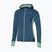 Kurtka do biegania damska Mizuno Warmalite Hybrid Full Zip blue wing teal