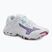 Buty do siatkówki damskie Mizuno Wave Lightning Z8 white/violet indigo/camelliaros