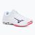 Buty do siatkówki damskie Mizuno Wave Voltage 2 white/violet indigo/camellia rose