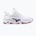 Buty do piłki ręcznej Mizuno Wav Stealth Neo 2 white/violet indigo/camellia rose