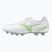 Buty piłkarskie dziecięce Mizuno Monarcida Neo III Select Jr Md white/neon green