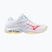 Buty do siatkówki damskie Mizuno Wave Voltage 2 white/calypso coral/pale banan