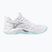 Buty do siatkówki damskie Mizuno Wave Momentum Pro white/blue tint