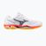 Buty do piłki ręcznej Mizuno Wave Phantom 3 white/fiery coral 2/citrus