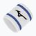 Frotka na nadgarstek Mizuno Wristband Short With Line 6P white/ultramarine