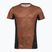 Koszulka do biegania męska  Mizuno Active DryAeroFlow Graphic copper brown