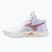 Buty do siatkówki damskie  Mizuno Wave Momentum Elite Mid white/rose elegance/lava falls