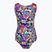 Strój pływacki jednoczęściowy dziecięcy Speedo Digital Allover Splashback tr navy/fed red/blue flame