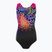 Strój pływacki jednoczęściowy dziecięcy Speedo Digital Placement Splashback black/punchy pink/blue