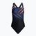 Strój pływacki jednoczęściowy damski Speedo Digital Printed Medalist black/fed red/chroma blue/white