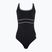Strój pływacki jednoczęściowy damski Speedo New Contour Eclipse black/white